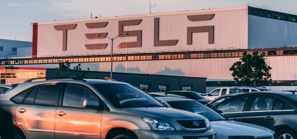 Tesla building