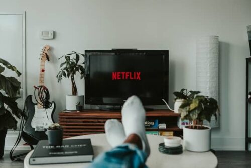 Netflix on a TV