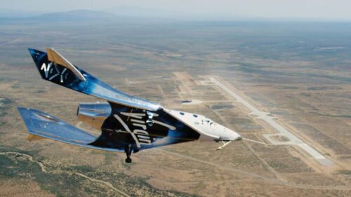 virgin galactic spaceship