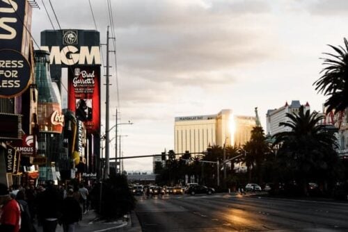 MGM on the Las Vegas strip