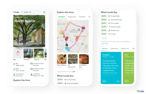 Trulia app screenshot