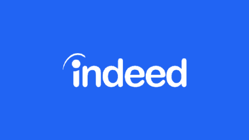 Screenshot of Indeed job posting page