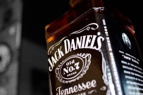 bottle of Jack Daniels