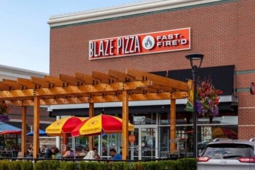 blaze pizza stock