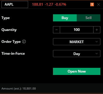 can you short on Webull