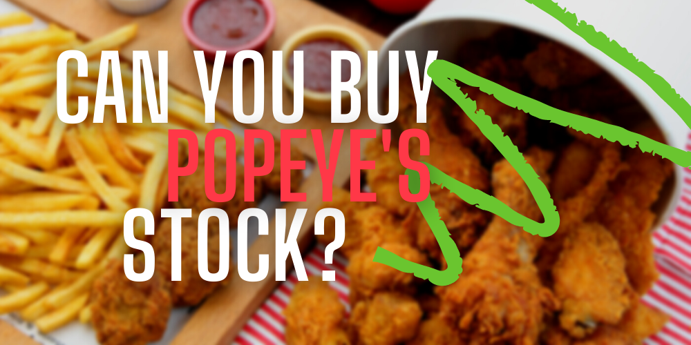 Popeye's stock price