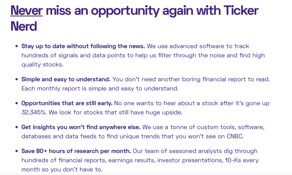 Ticker Nerd review