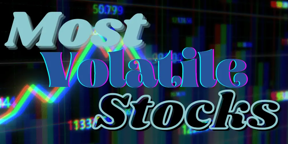 most volatile stocks featured