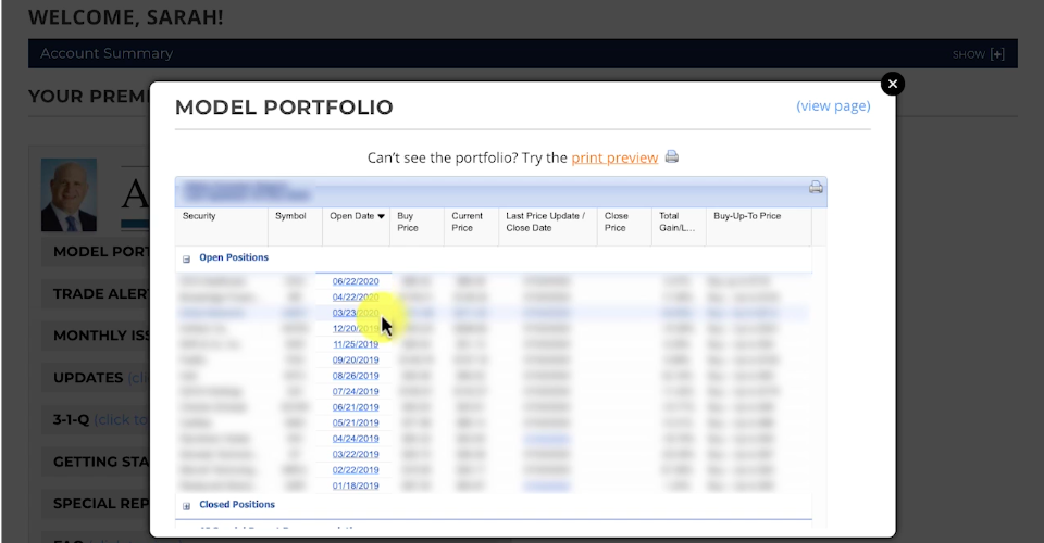 alpha investor report review