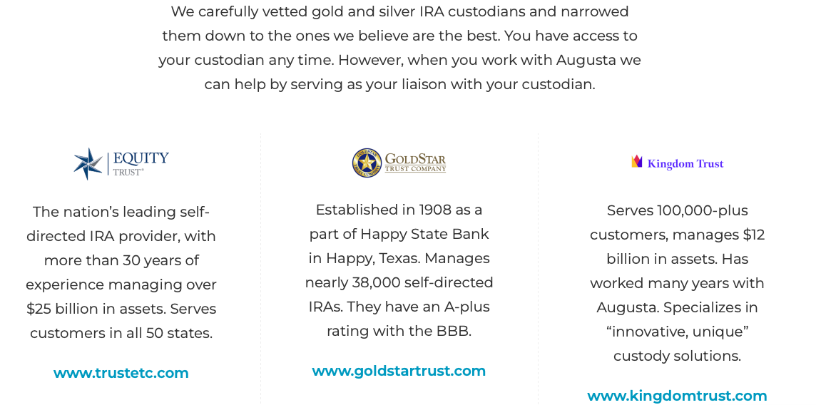 Augusta Precious Metals Review %currentyear%: Is This Gold IRA Provider ...