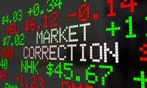what is a stock market correction?