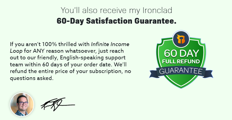 infinite income loop guarantee