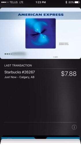 does Starbucks take Apple Pay