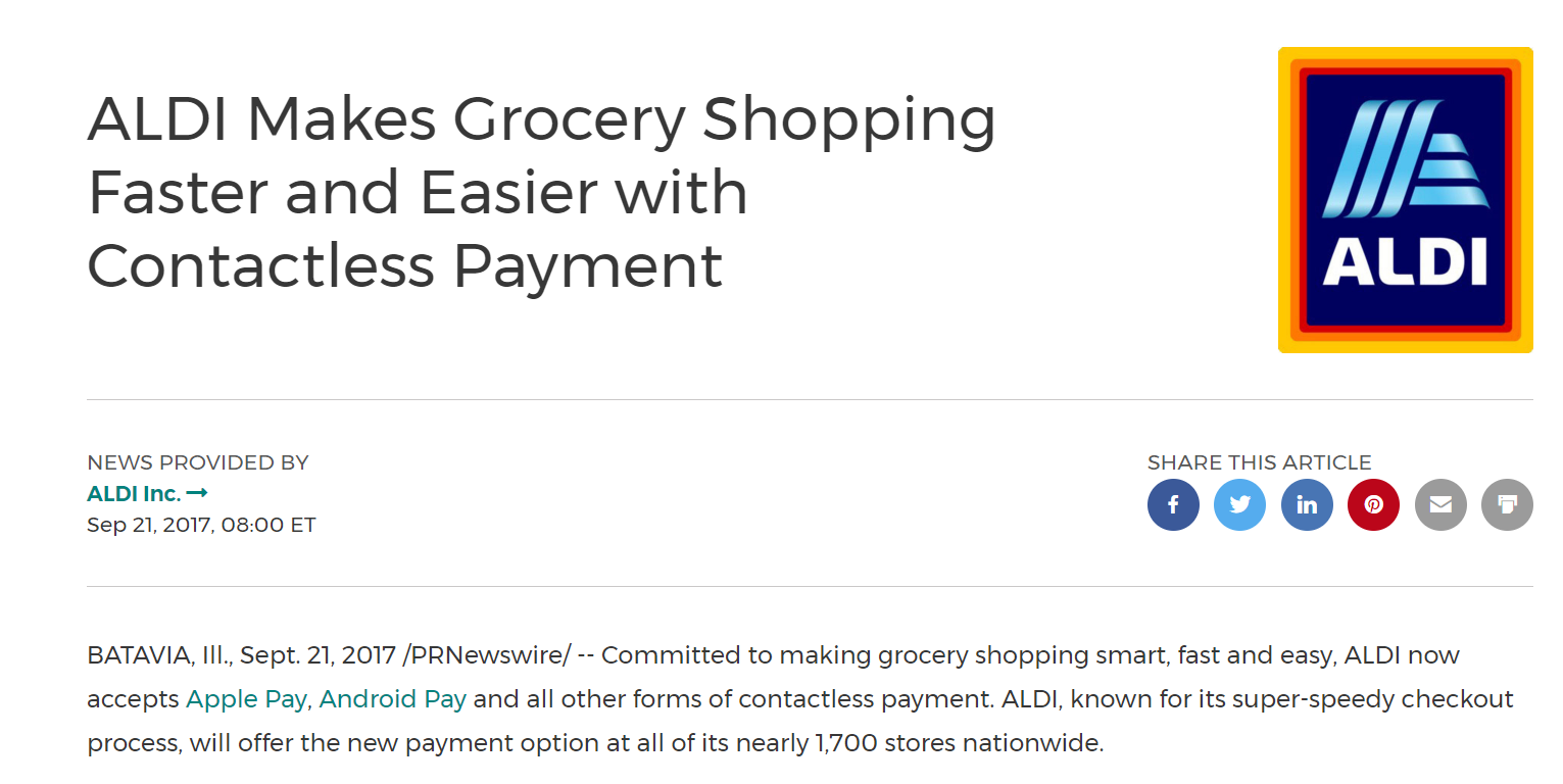 Does Aldi Take Apple Pay in 2024?