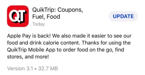 Does QT Take Apple Pay