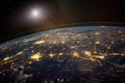 Picture from space by NASA