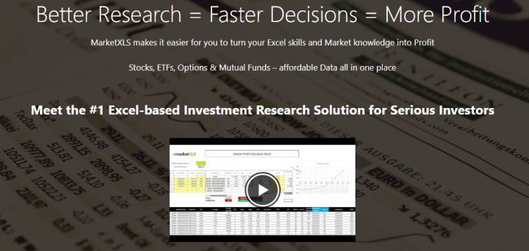 MarketXLS Review