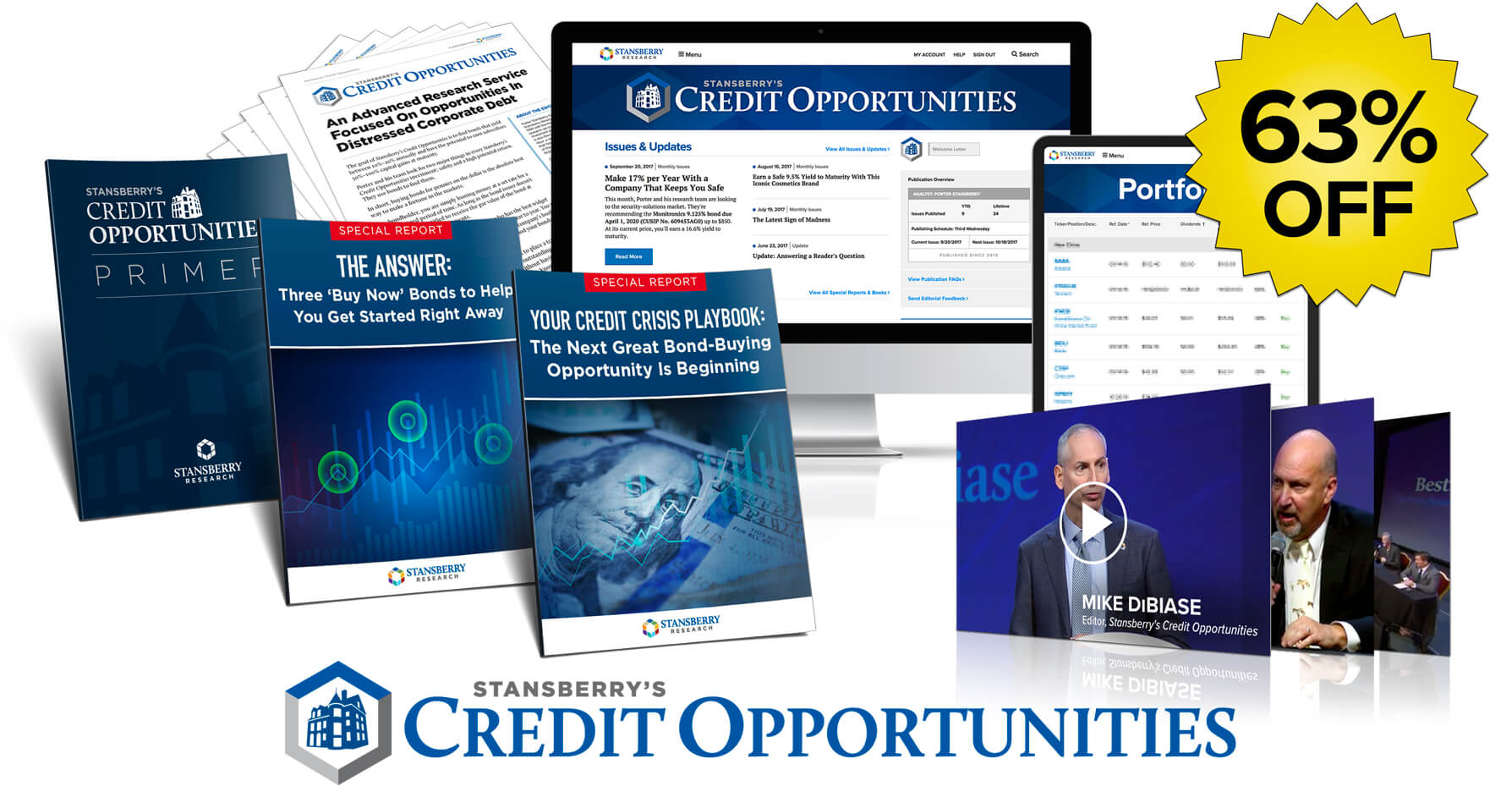 Stansberry's Credit Opportunities Features