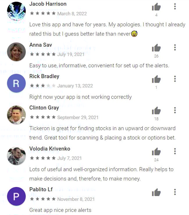 Tickeron Reviews
