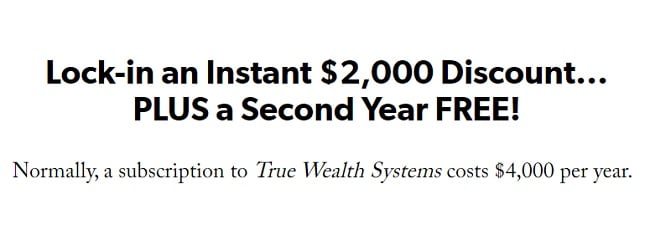 pricing true wealth systems