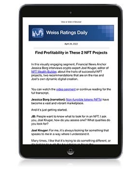 weiss ratings daily newsletter