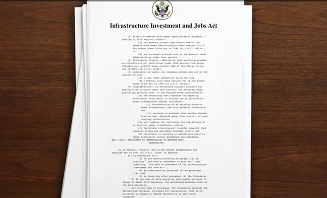 infrastructure jobs act