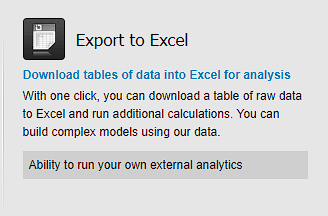 export to excel