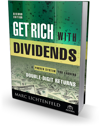 Free Copy of Mark's Book: Get Rich with Dividends