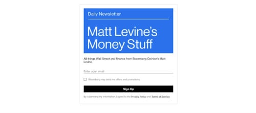 Matt Levine's Money Stuff