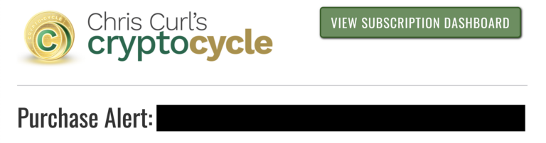 Chris Curl's Crypto Cycle Review