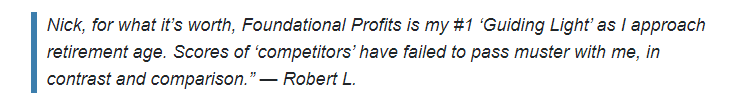 Foundational Profits Review