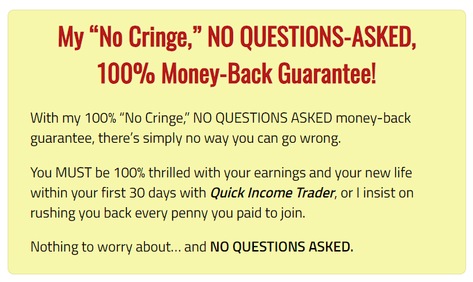 30-Day Money-Back Guarantee