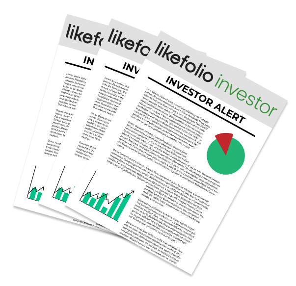 LikeFolio Investor Alerts