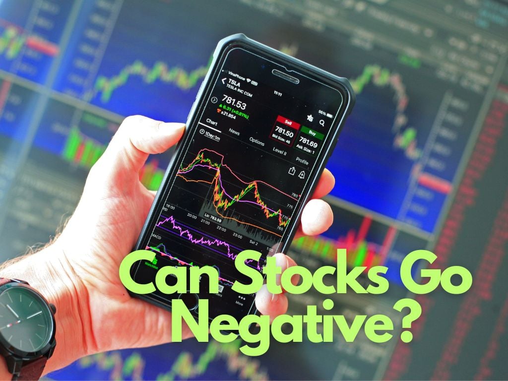 stocks negative pricing