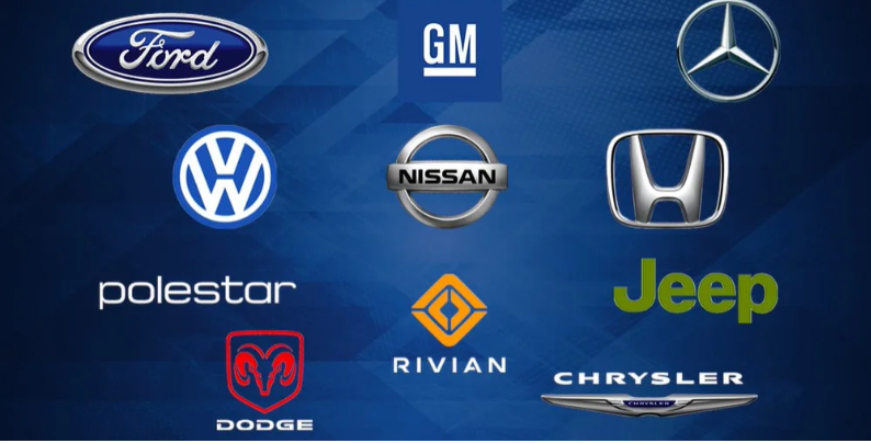 Car manufacturer brands