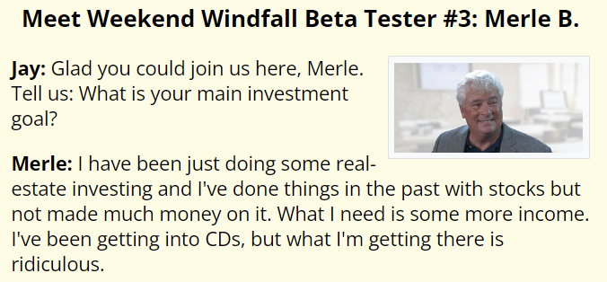 Weiss Weekend Windfall Reviews by Members