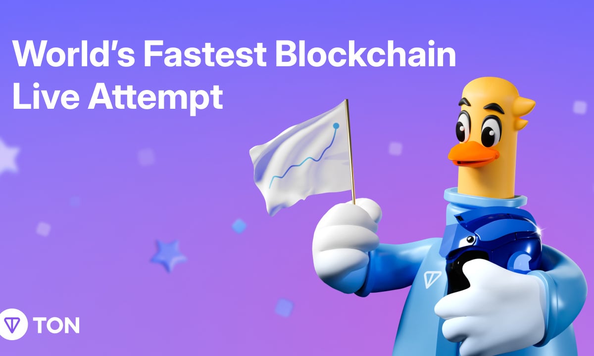 World's fastest Blockchain Live Attempt by The Open Network
