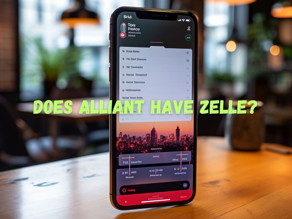Does Alliant Have Zelle