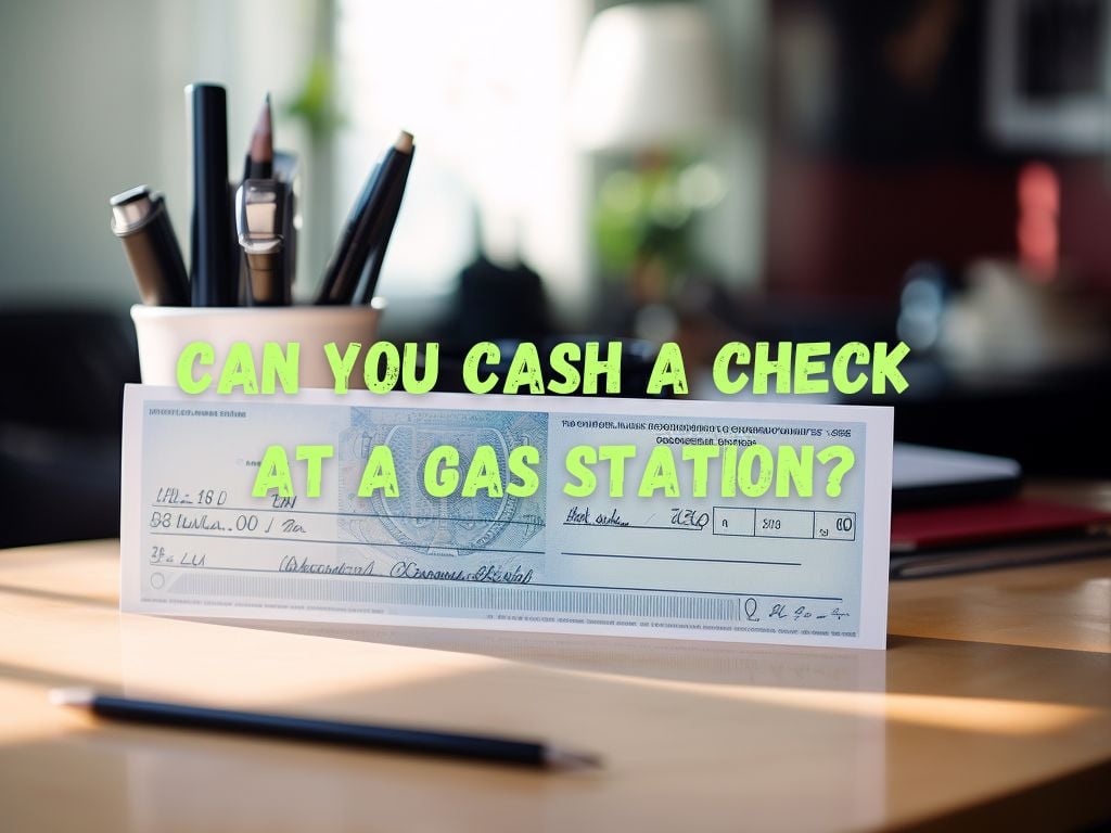 Can You Cash a Check at a Gas Station
