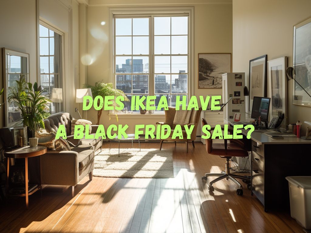 Does Ikea Have a Black Friday Sale