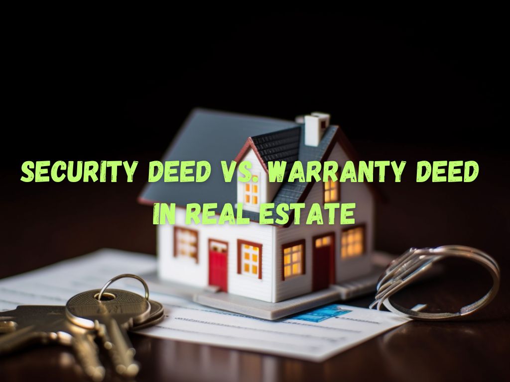 Security Deed vs Warranty Deed