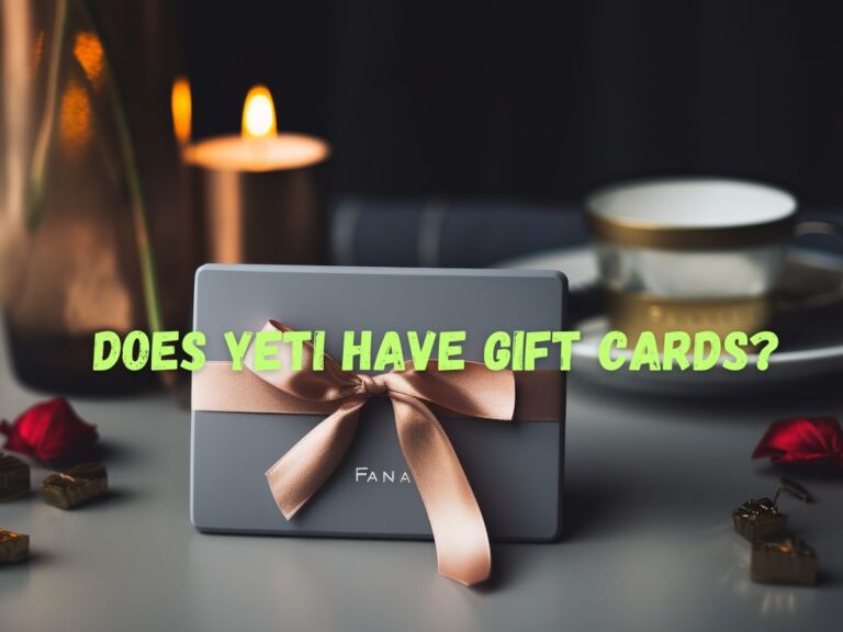 Does Yeti Have Gift Cards? Everything You Should Know