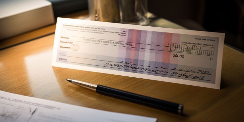 endorsing checks