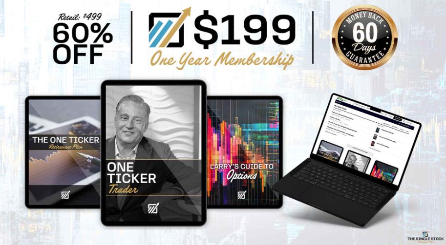 Larry Benedict's One Ticker Trader - Single Stock Retirement Plan