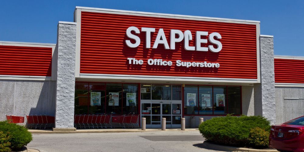 Staples' recycling program