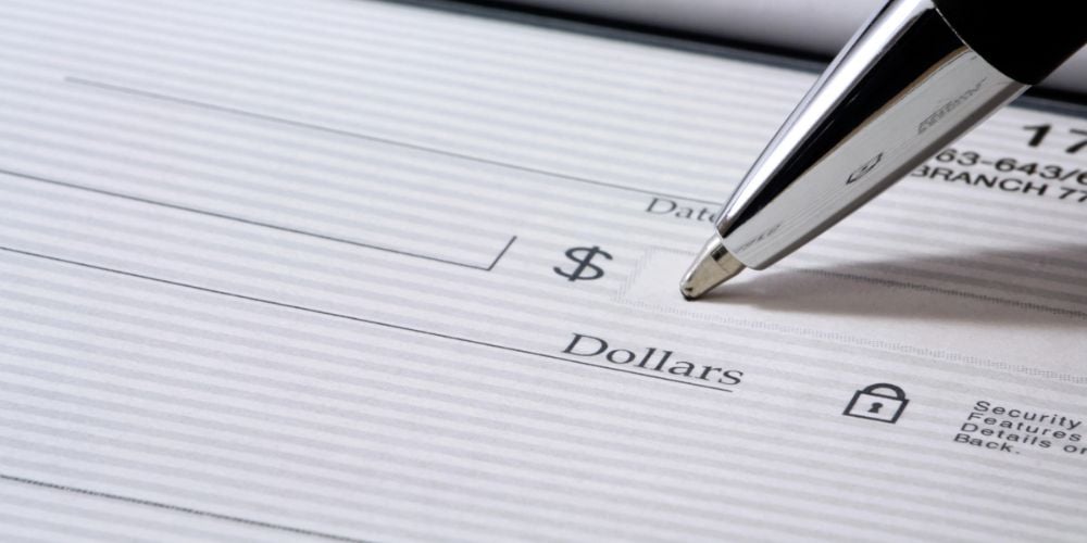 personal checks