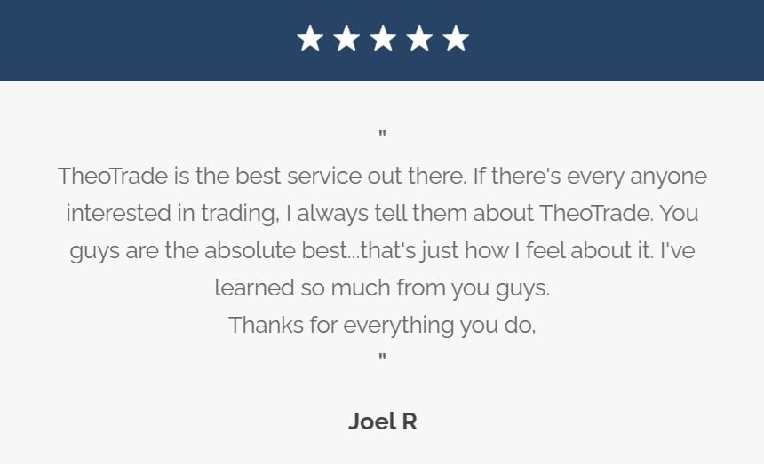 TheoTrade Testimonials by Real Members 