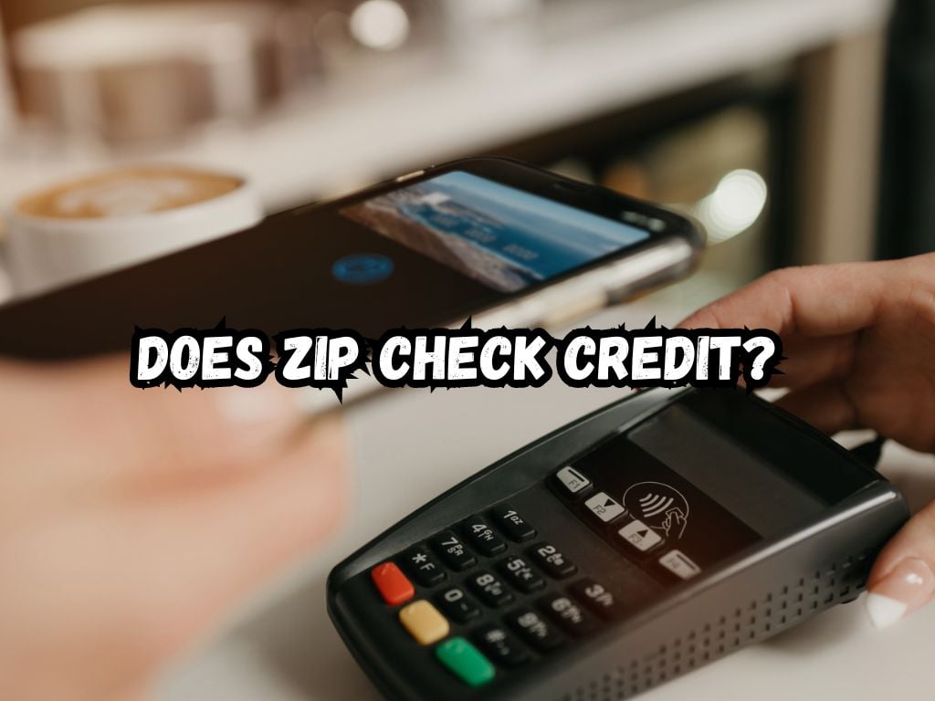 Does Zip Check Credit