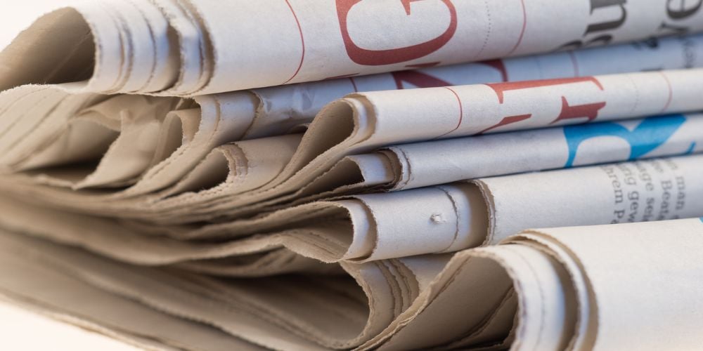 newspaper business