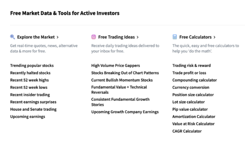 TrendSpider’s system tools